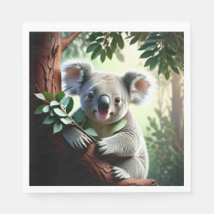 Adorable Koala Bear Napkins