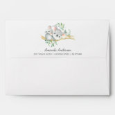 Baby in Bloom Baby Shower Seed Packet Favor Envelope