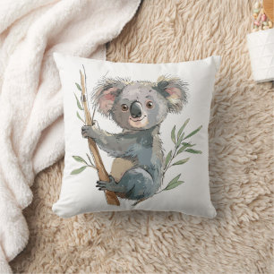 Adorable Koala Throw Pillow
