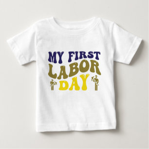 Adorable Labor Day Baby T-Shirts: Celebrate Baby T-Shirt
