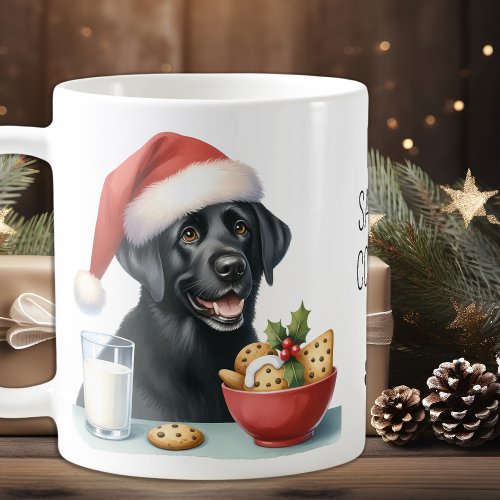 Adorable Labrador Retriever Christmas Puppy Dog Coffee Mug