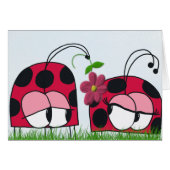 Adorable Ladybug Wooing His New Love Cartoon (Front Horizontal)