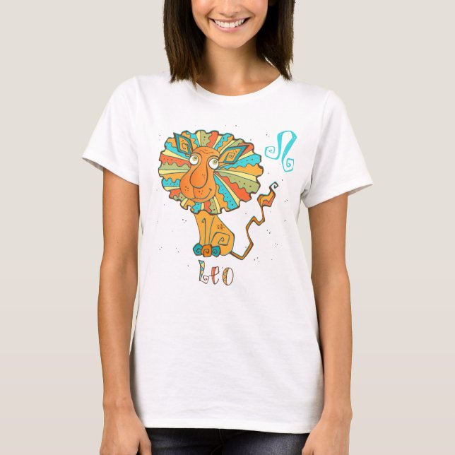 Adorable Leo Lion T-Shirt (Front)