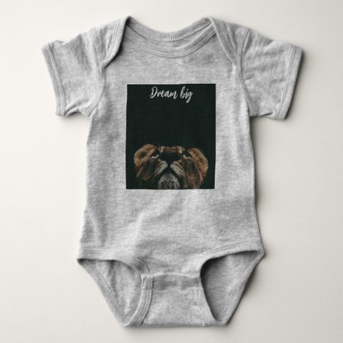 Adorable Lion Cub Baby Bodysuit 