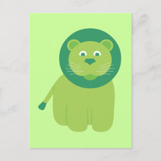 Adorable Lion Postcard
