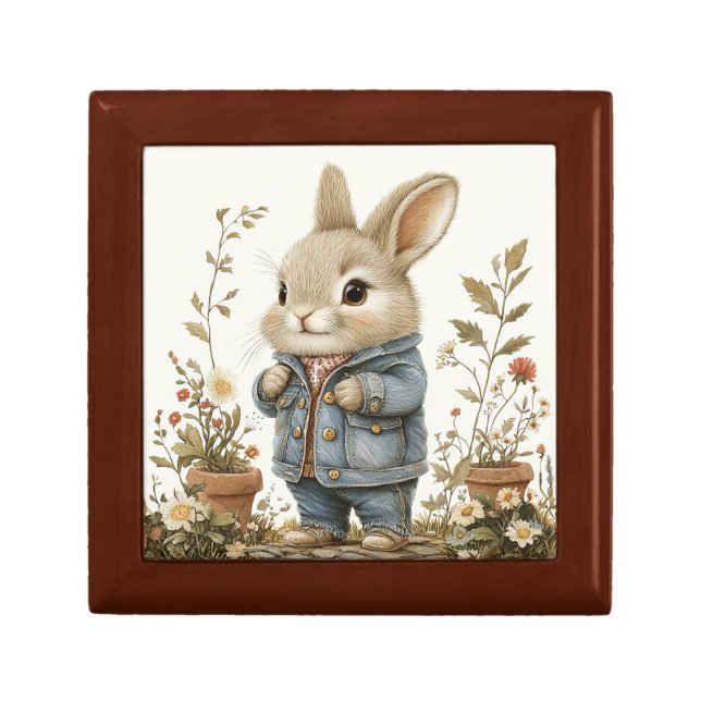 Adorable Little Elmer the Rabbit  Gift Box (Front)