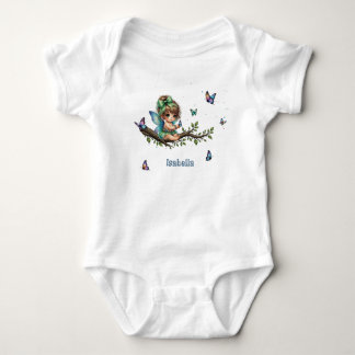 Adorable little fairy baby bodysuit