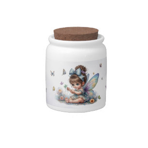 Adorable little fairy candy jar