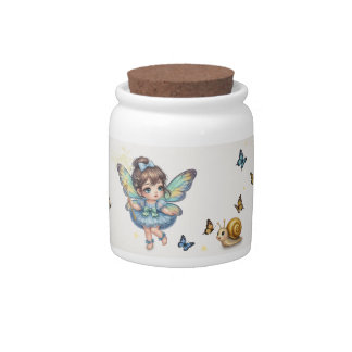 Adorable little fairy candy jar