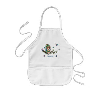 Adorable little fairy kids' apron