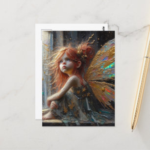 Adorable Little Fairy Postcard