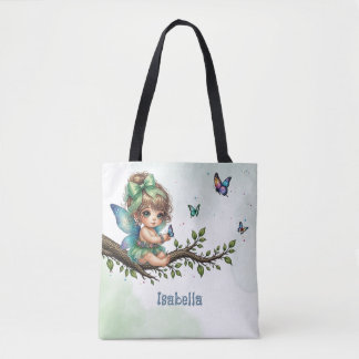 Adorable little fairy tote bag