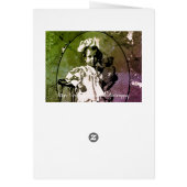 ADORABLE LITTLE GIRL WITH TEDDY BEAR DOLL 1900'S (Back)