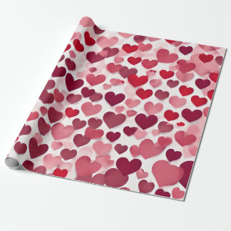 Adorable Little Hearts Wrapping Paper
