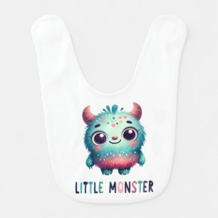 Adorable Little Monster Baby Bib