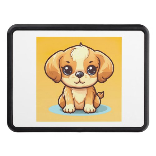 Adorable Little Orange Puppy _ Sweetness and Joy Hitch Cover