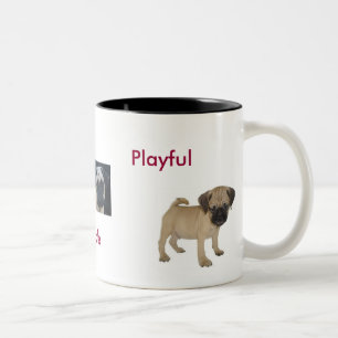 Adorable, Lovable, Playful Puggle Mug