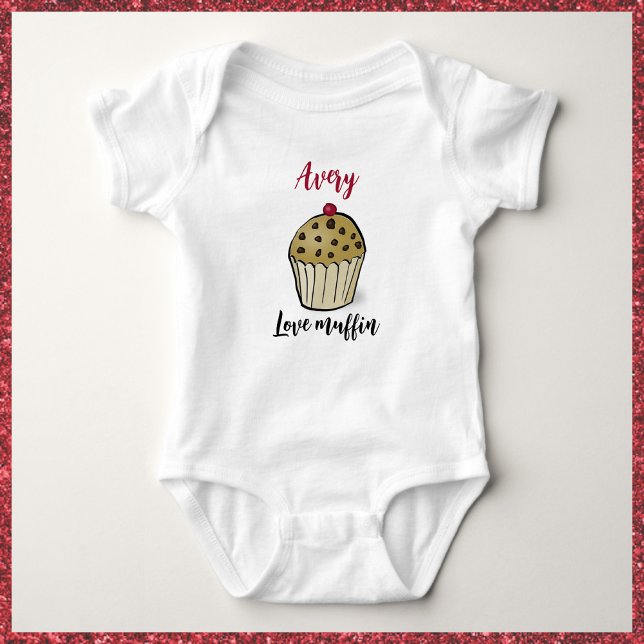 Adorable Love Muffin Baby Bodysuit (Creator Uploaded)