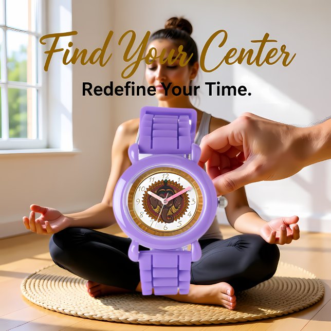 Adorable mandala elephant metallizer design 5 watch (Creator Uploaded)