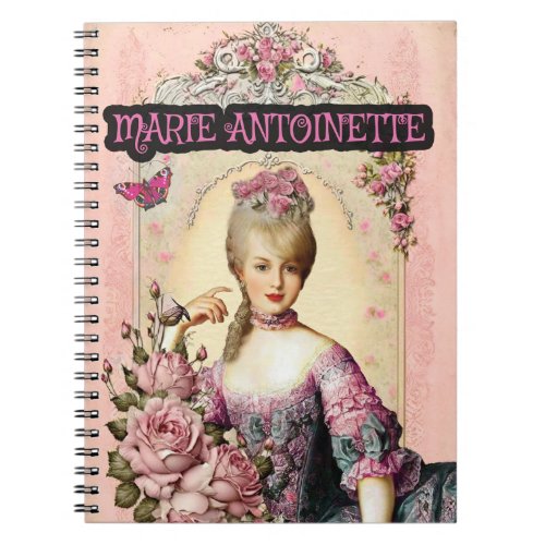 Adorable Marie Antoinette  Notebook