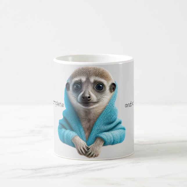 Adorable Meerkat Coffee Mug (Center)