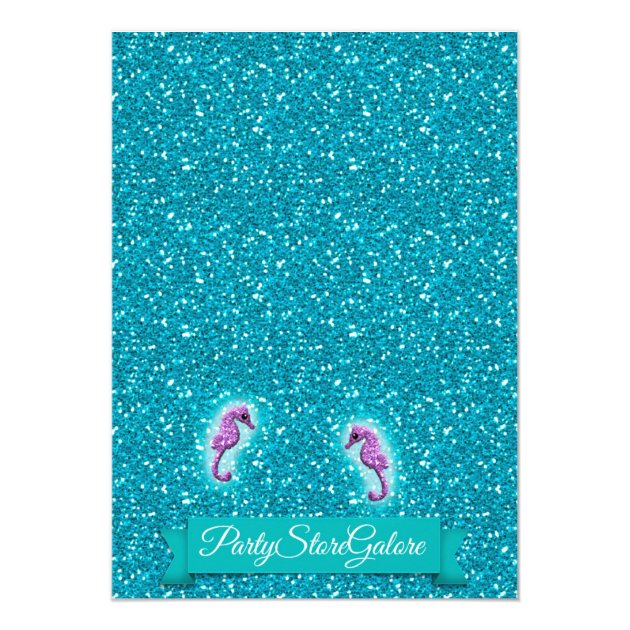 Adorable Mermaid Baby Shower Invitations #130