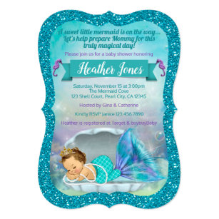 mermaid baby shower gift ideas