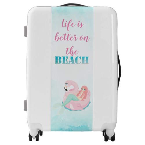 Adorable Mermaid Sea Luggage
