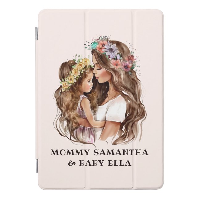 Adorable Mom and Daughter Bond (9) iPad Pro Cover (Front)