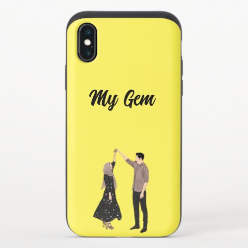 Adorable My Gem Yellow Case Couple Design 