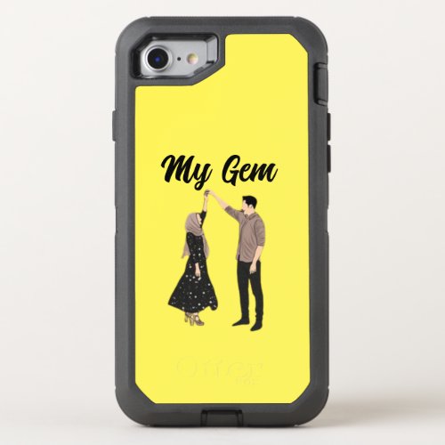 Adorable My Gem Yellow Case Couple Design 