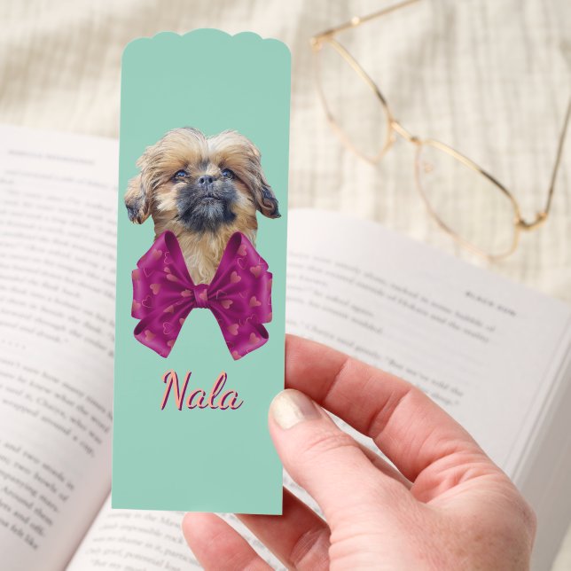Adorable Nala Shih Tzu Puppy Dog  Bookmarks (Hand)