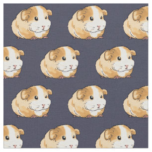 adorable new guinea pig fabric