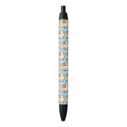 adorable new guinea pig pattern black ink pen