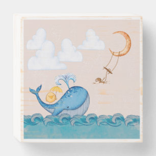 Adorable Nursery Wall Art Wooden Box Sign