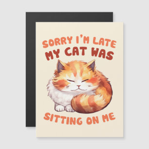 Adorable Orange Tabby Cat- Sorry I'm Late