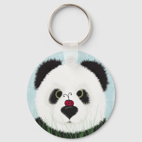 Adorable Panda Bear Keychain