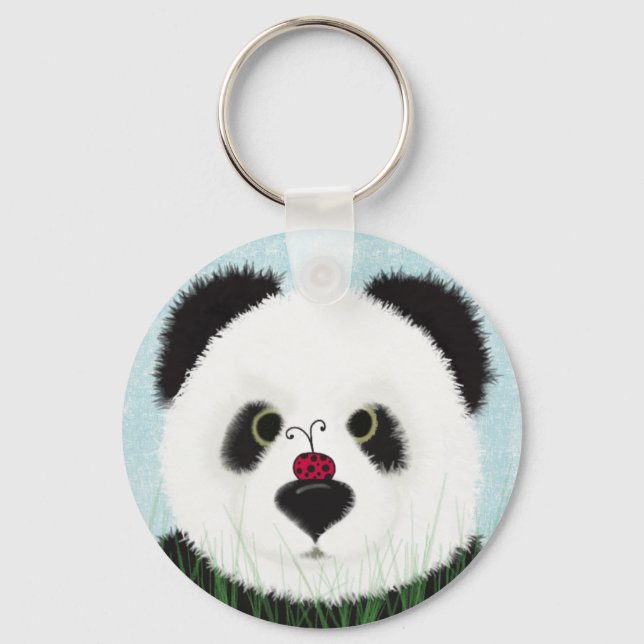 Adorable Panda Bear Keychain (Front)