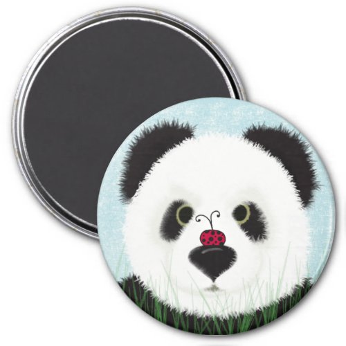 Adorable Panda Bear Magnet
