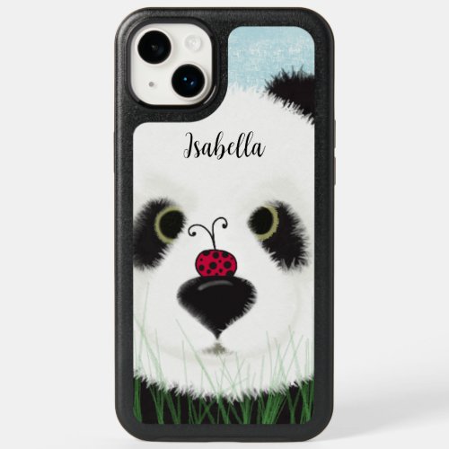 Adorable Panda Bear OtterBox iPhone 14 Plus Case