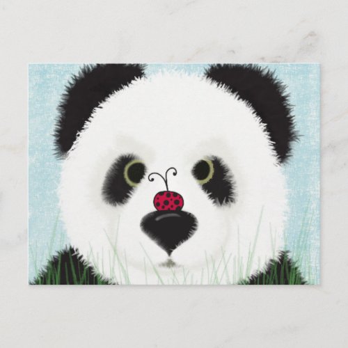 Adorable Panda Bear Postcard