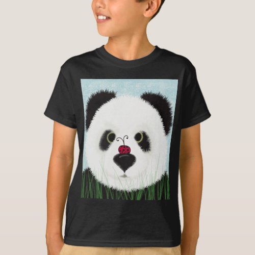 Adorable Panda Bear T_Shirt