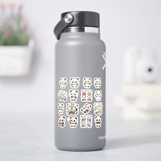 Adorable Panda Vinyl Sticker