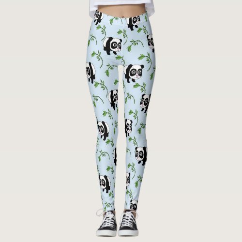 Adorable Pandas Leggings