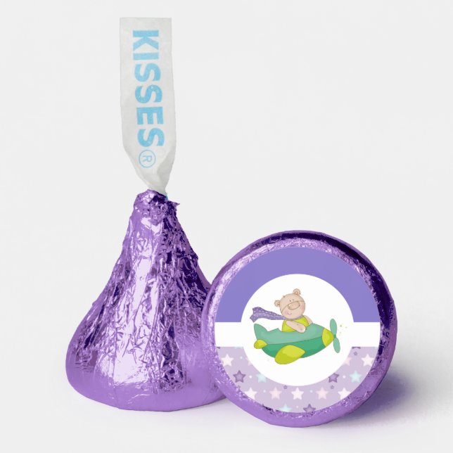 Adorable Pastel Teddy Bear  Hershey®'s Kisses® (Front)