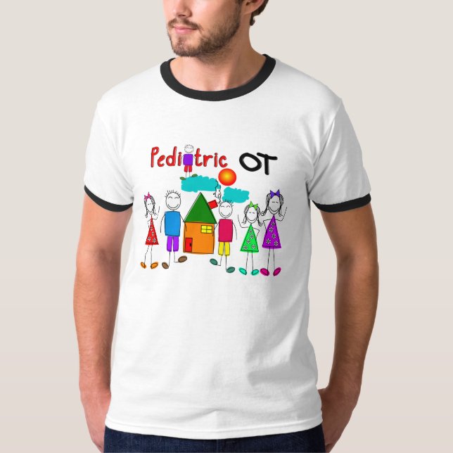 Adorable Pediatric Occupational Therapist III T-Shirt (Front)