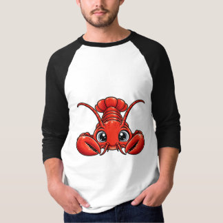 Adorable Peekaboo Lobster T-Shirt