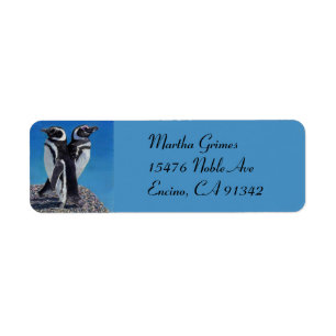 Adorable Penguin Address Labels