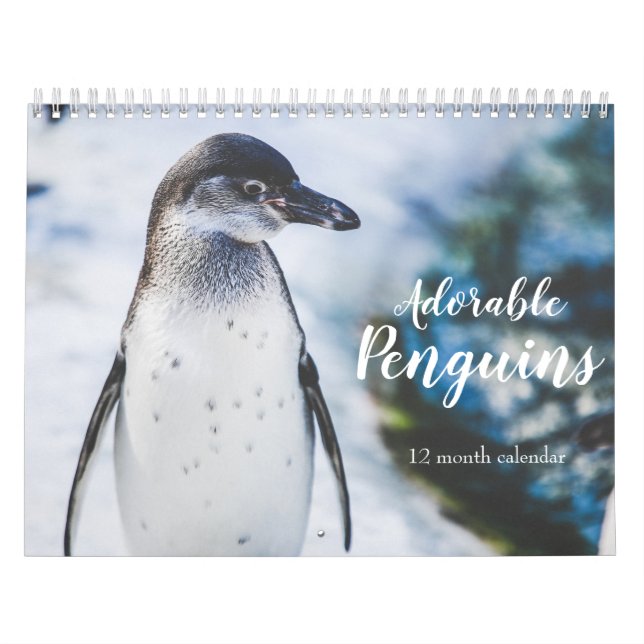 Adorable Penguins 2026 Calendar (Cover)