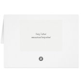 Adorable Penguins Hearts and Snowflake Christmas (Back Horizontal)